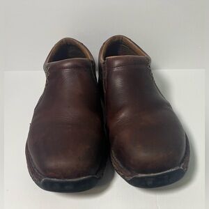 Red Wing Chestnut Leather Romeo Clogs | Gorpcore Loafers